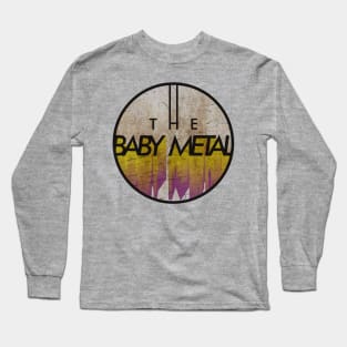 THE BABY METAL - VINTAGE YELLOW CIRCLE Long Sleeve T-Shirt